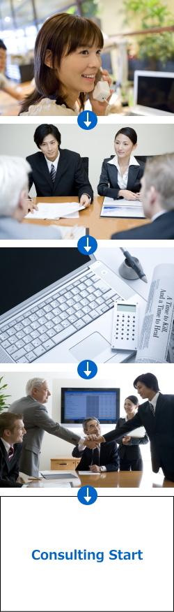 コンサルティングの流れ
